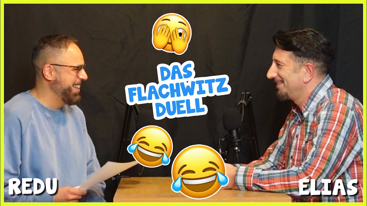 Das Flachwitzduell | Dad Jokes | Redu vs. Elias | Schlechte Witze Challenge |