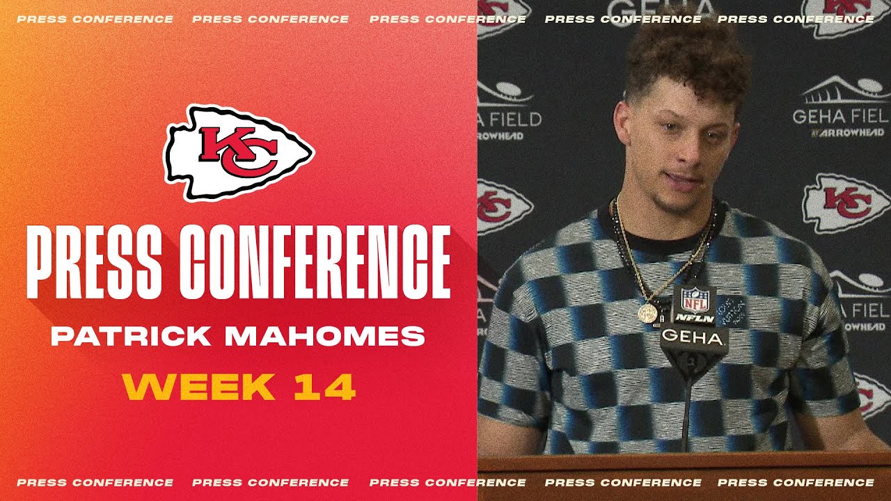 Patrick Mahomes: &ldquo;All we can do is bounce back&rdquo; | Press Conference Week 14