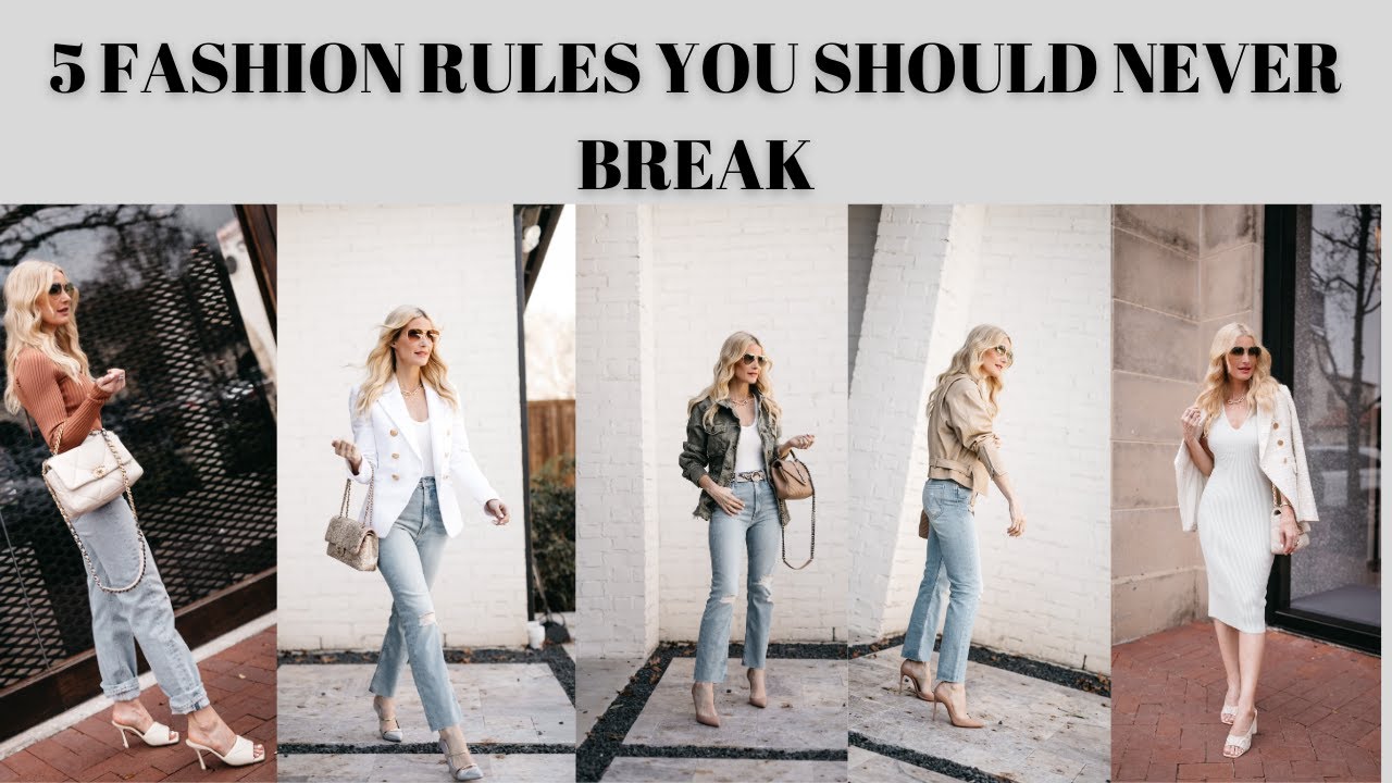 5 Style Rules You Should Never Break | Fashion Over 40