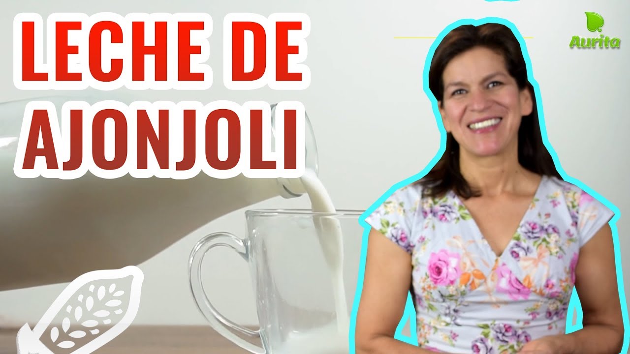 Como hacer Leche de ajonjoli (sésamo) Cocinando con Aurita #AuritaTv