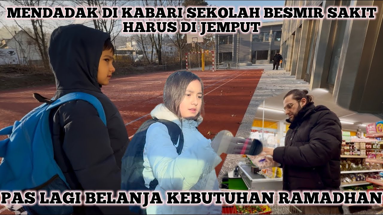 KAGET DI TELEFON SEKOLAH BESMIR HARUS PULANG KARENA SAKIT DEMAM