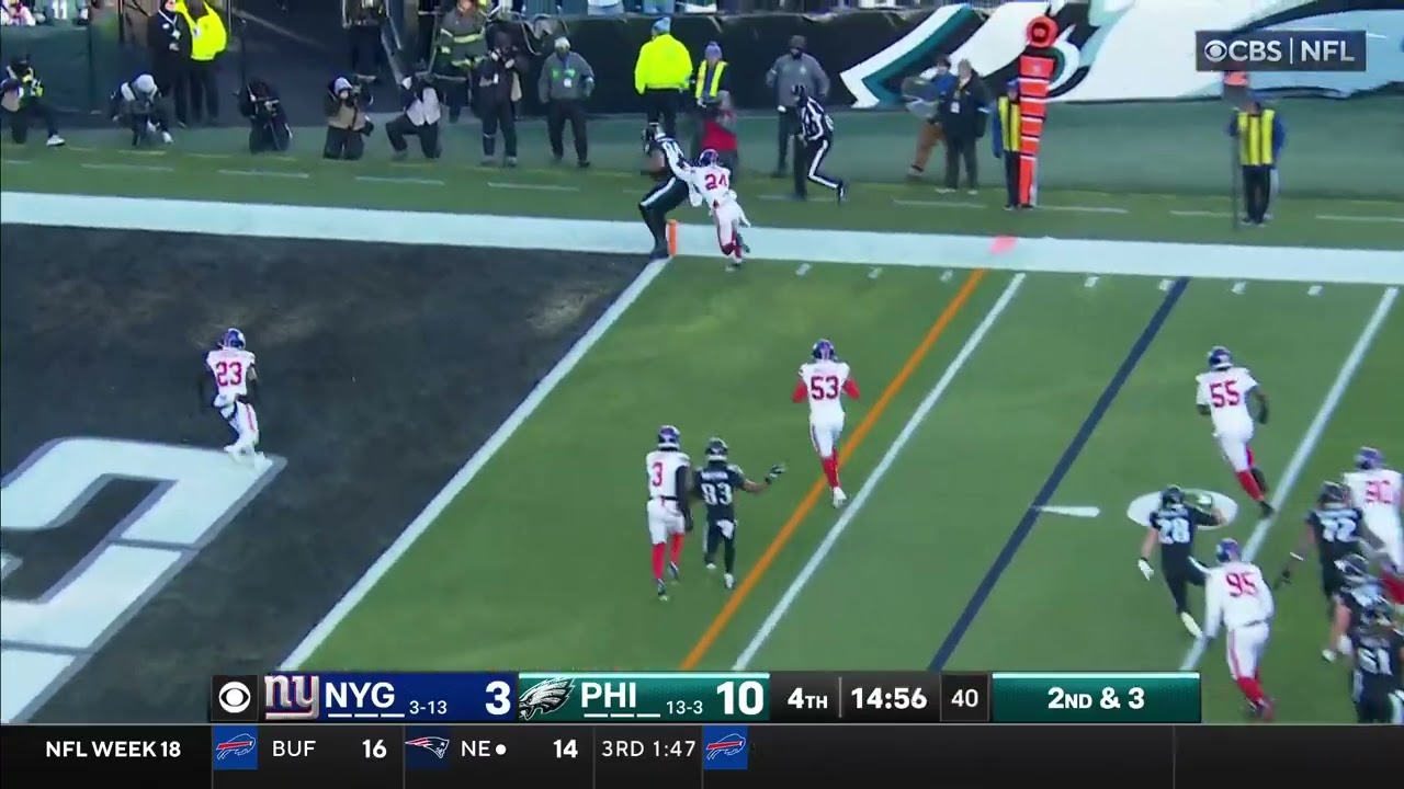 Eagles tight end E.J. Jenkins scores his 1st NFL TD on his 1st NFL reception