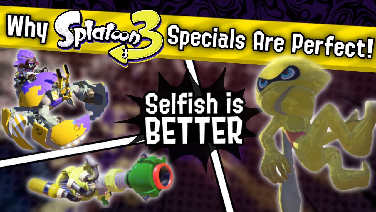 Why Splatoon 3's Selfish Specials Are What We Need