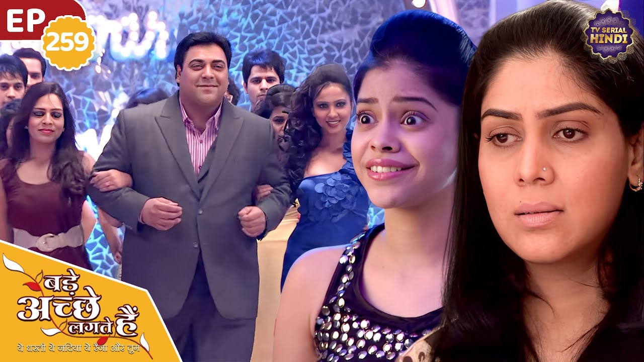 प्रिया को छोड़कर राम जायेगा नताशा के फैशन शो में |  Ep 259 | Bade Achhe Lagte Hain TV Serial Hindi