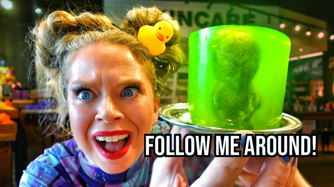 FOLLOW ME AROUND AFTER HOURS MALL ADVENTURE- Halloween LUSH Collection!