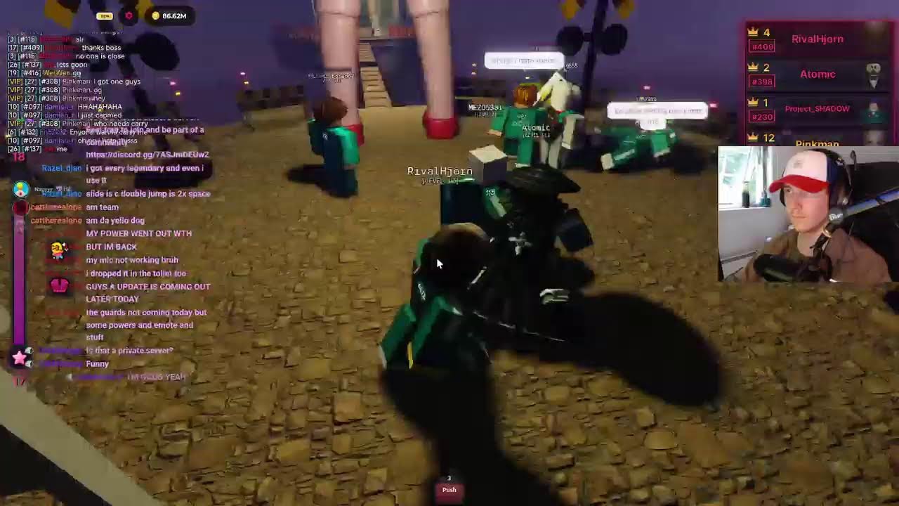 🦑 Ink Game with viewers. New update!