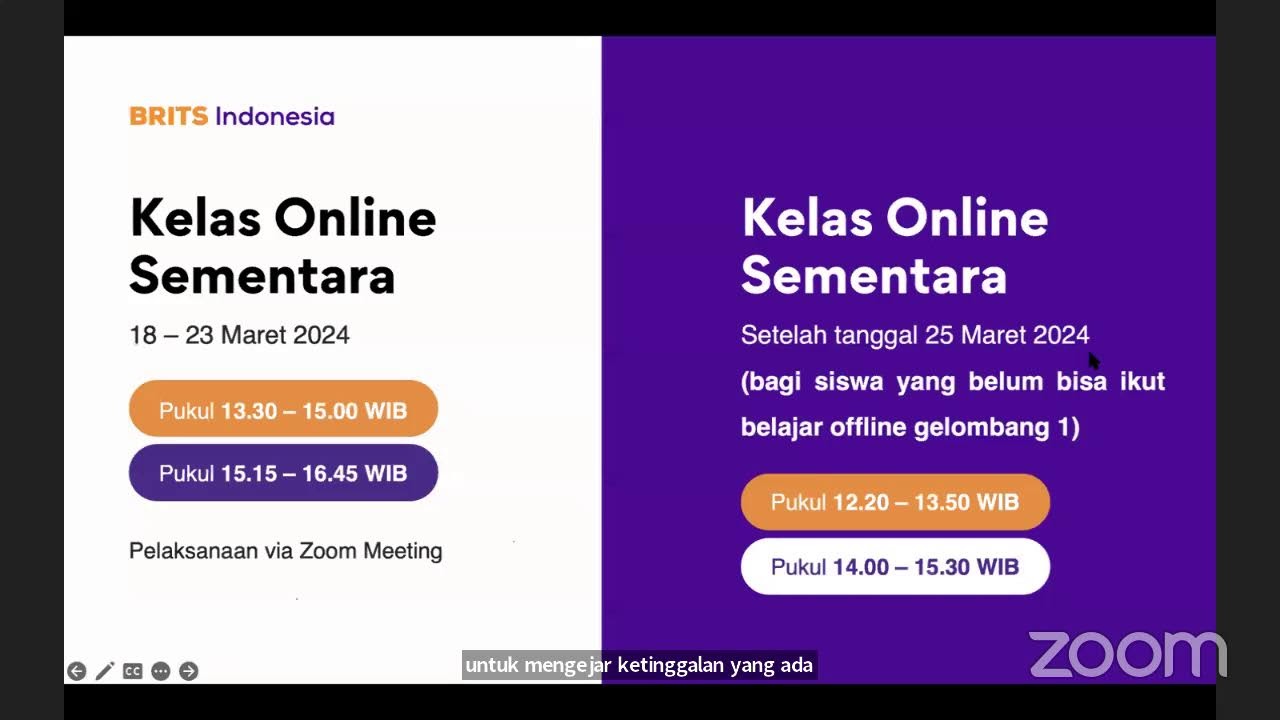 ROAD TO SUPERINTENSIF 2024 - BRITS MALANG