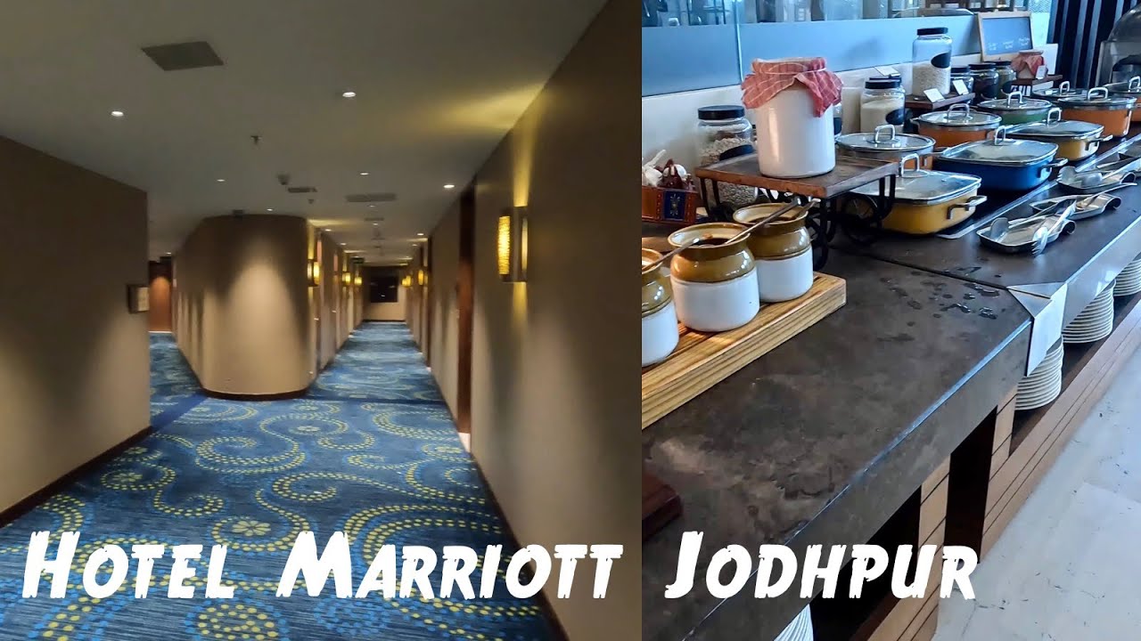Jodhpur Marriott ka Morning Buffet Breakfast + luxury Room Tour | Luxury Hotel in Jodhpur India