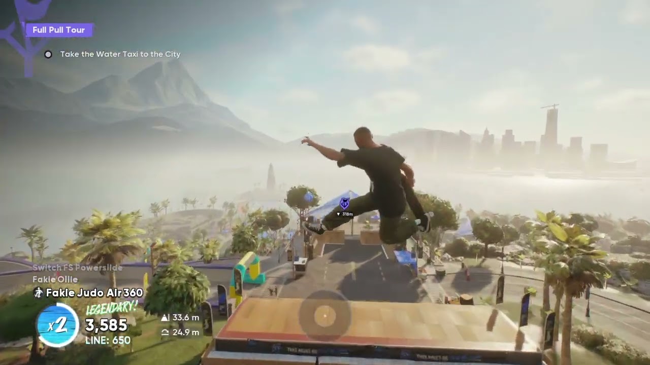 skate Playing on the spawn island