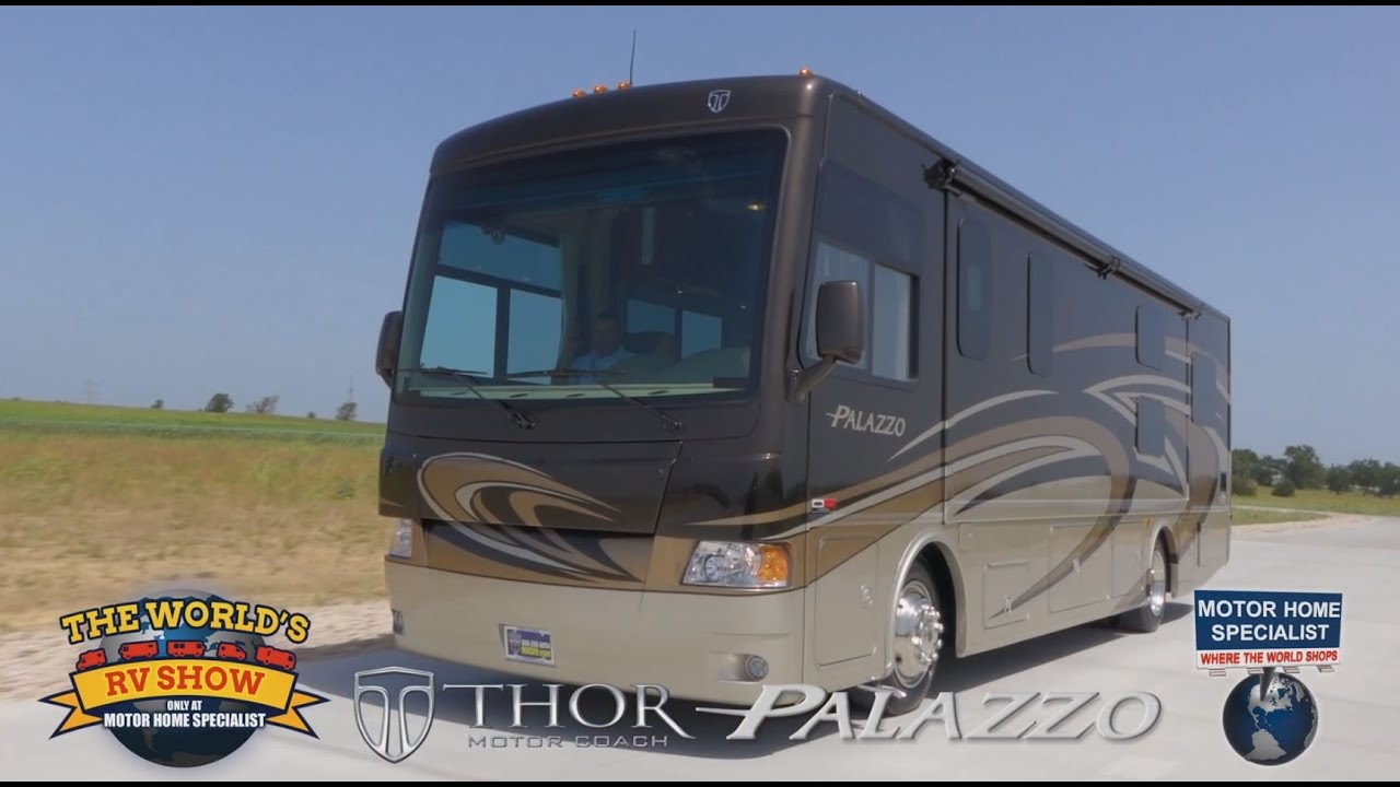 Thor Motor Coach Palazzo Review at Motor Home Specialist 2014 2015