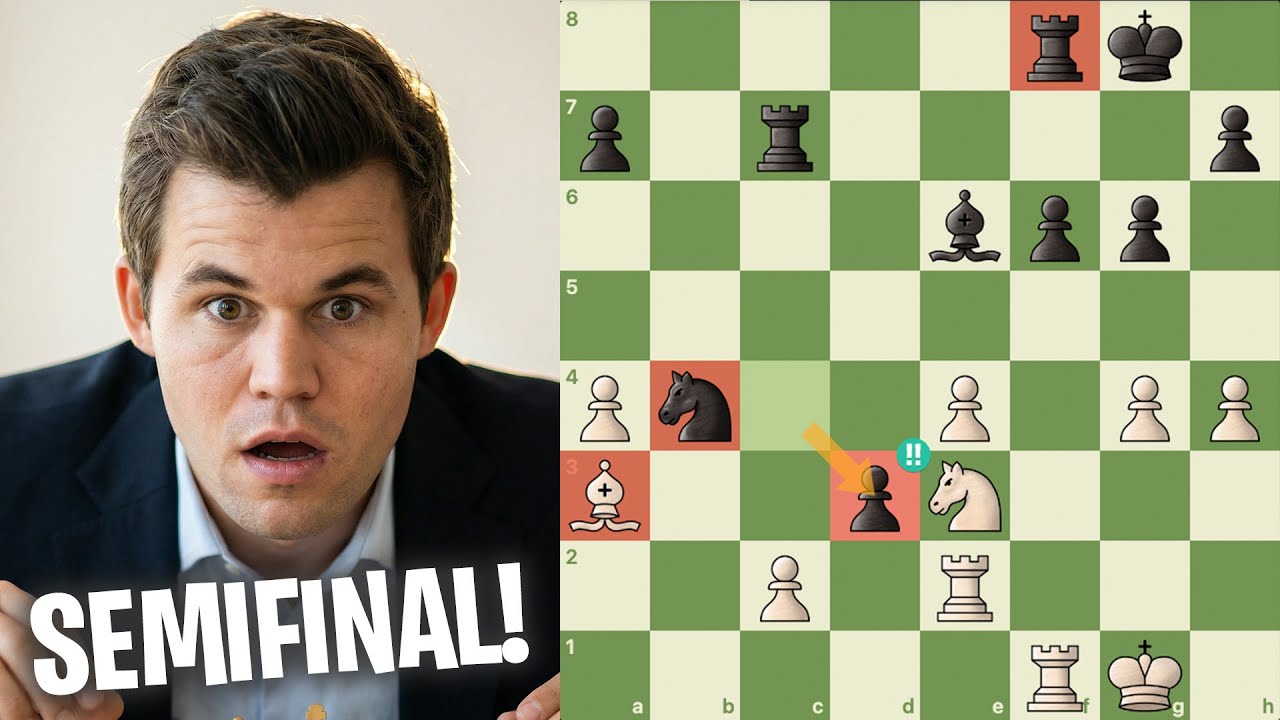 Magnus Carlsen na SEMIFINAL — Será que o jovem prodígio pode derrubá-lo?