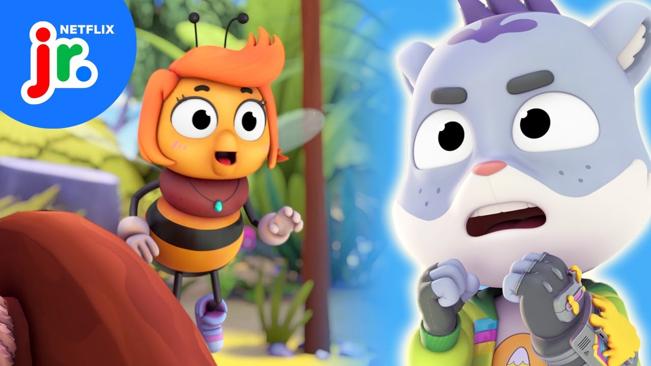 Follow the Buzz to Hidden Hive! 🐝 The Creature Cases | Netflix Jr