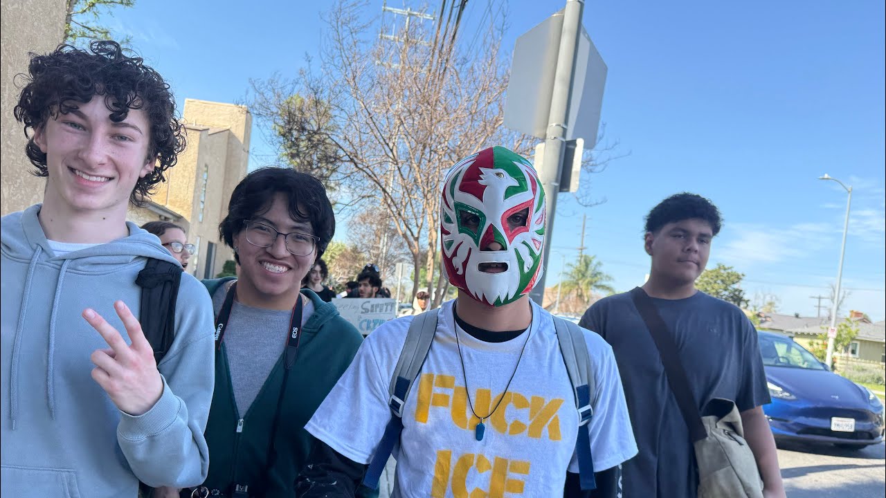 A students perspective of the Ice Walk Out | San Fernando Valley, California- Feb 6 2026