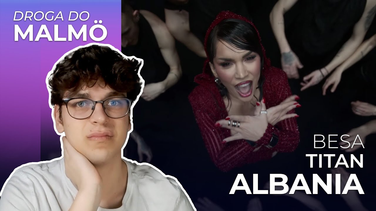 Misja Eurowizja: Droga do Malmö | ALBANIA | Besa Kokëdhima - Titan [REVAMP] | REAKCJA #35