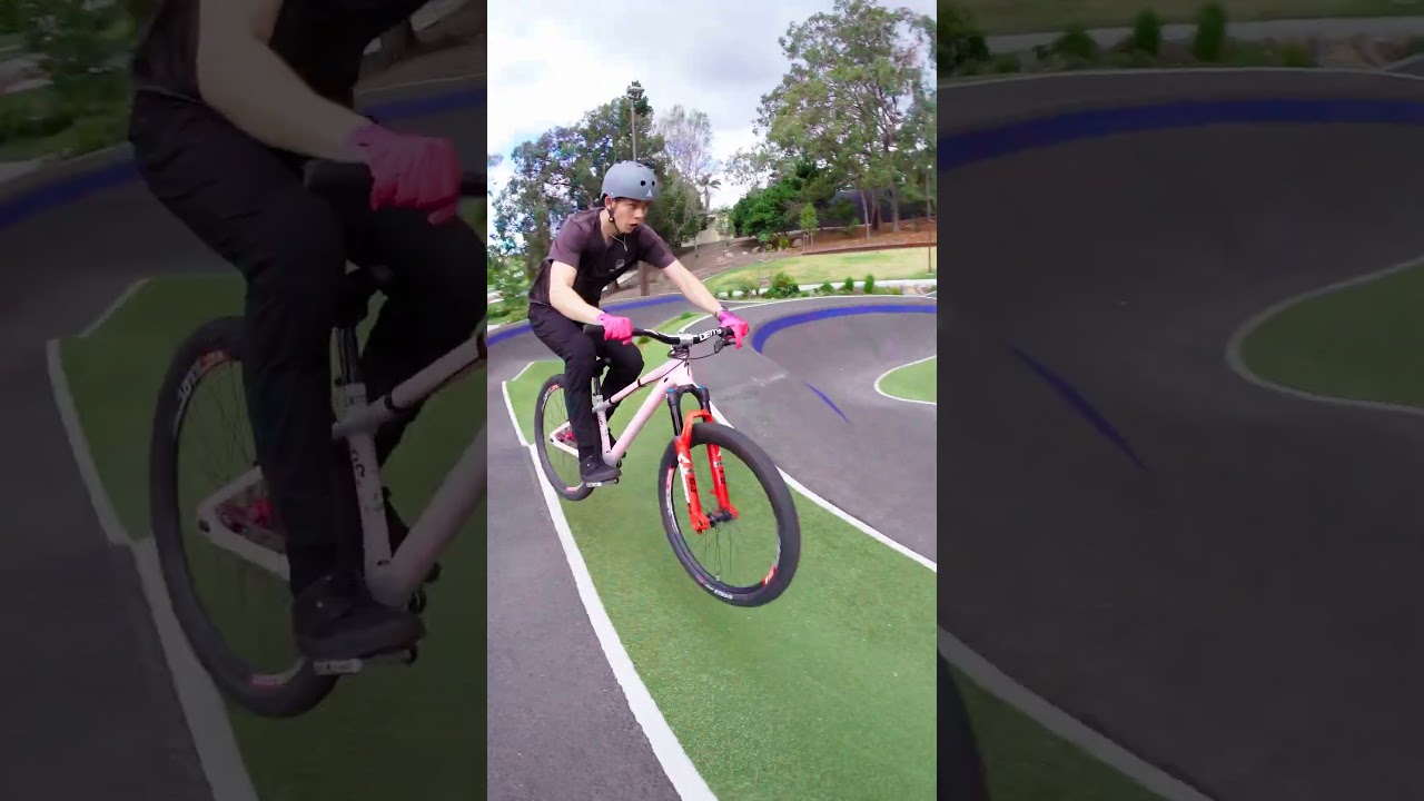Brisbane Pumptrack action caught by Akira 🫶 #mtb #edit