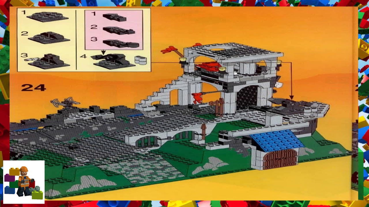 LEGO instructions - Castle - Royal Knights - 6090 - Royal Knight's Castle