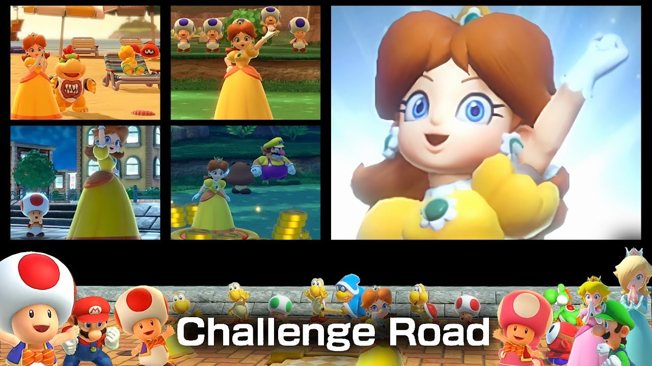 Super Mario Party Daisy Gameplay