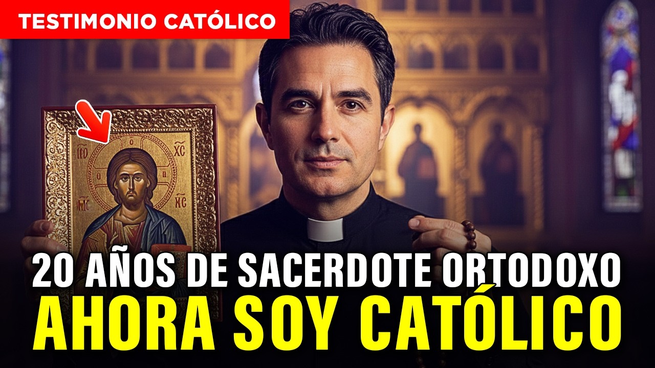 TESTIMONIO CATÓLICO: Fui Sacerdote Ortodoxo 20 años.. Una reliquia de Juan Pablo II me hizo Católico