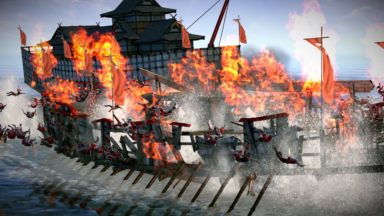 Ironclad Warrior Class VS Mori All Ships – Naval Battle – Total War: Shogun 2