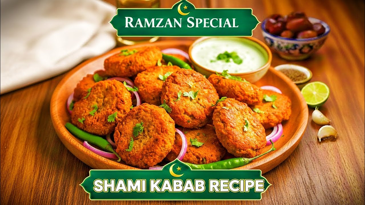 Reshedar Shami Kabab | Easy Shami Recipe | شامی کباب بنانے کا آسان طریقہ