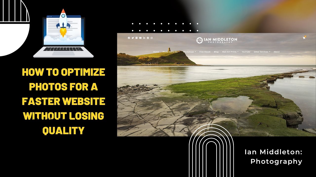 How To Optimize Photos For a Faster Website Without Losing Quality Using Photoshop or a Free Editor.