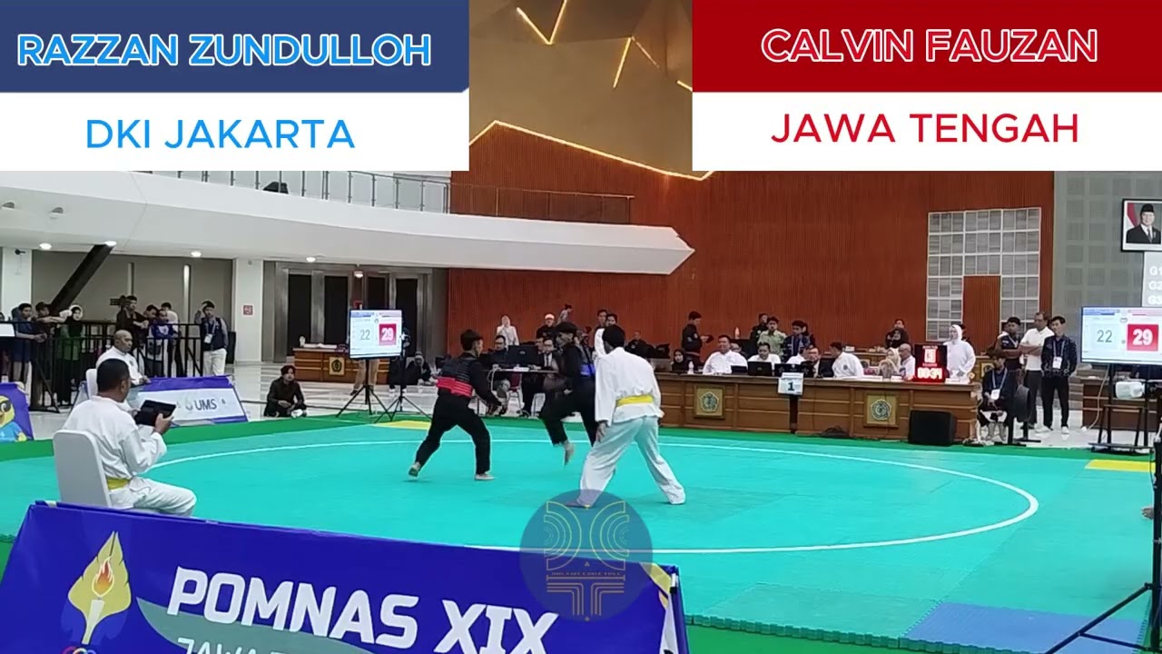 POMNAS 2025‼️KELAS UNDER PUTRA🔥RAZZAN ZUNDULLOH🔵DKI JAKARTA🔵vs CALVIN FAUZAN🔴JAWA TENGAH🔴