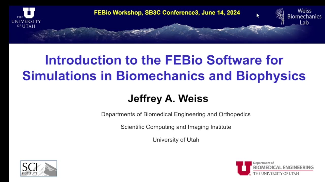 SB3C 2024 FEBio Workshop