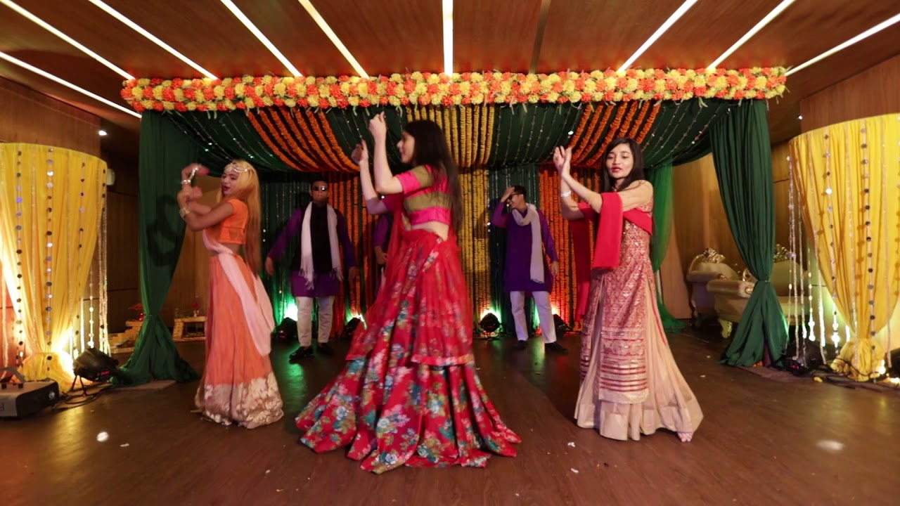 Bangladeshi Wedding Performance || Halud Dance ||  Hamza & Nowrin || GlamShot BD