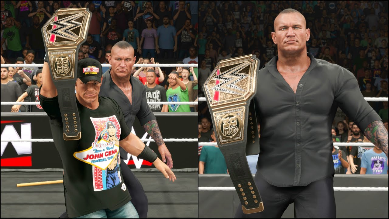 Randy Orton Vs John Cena For Undisputed Championship WWE 2K25