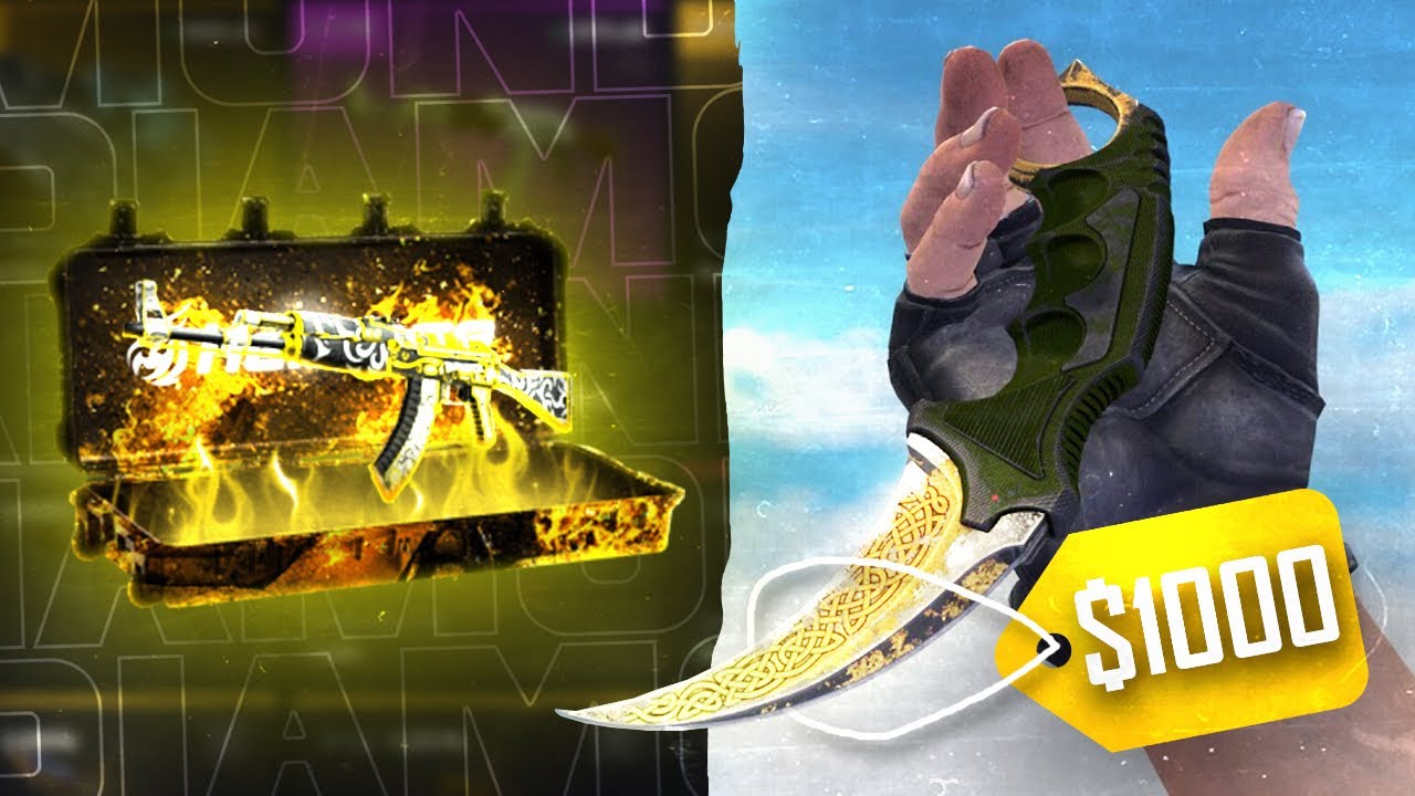 THE DIAMOND CASE IS INSANE!! (HELLCASE CASE OPENING)