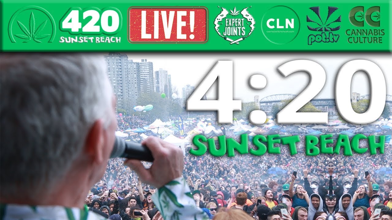 4:20 Vancouver Sunset Beach at 420 2018