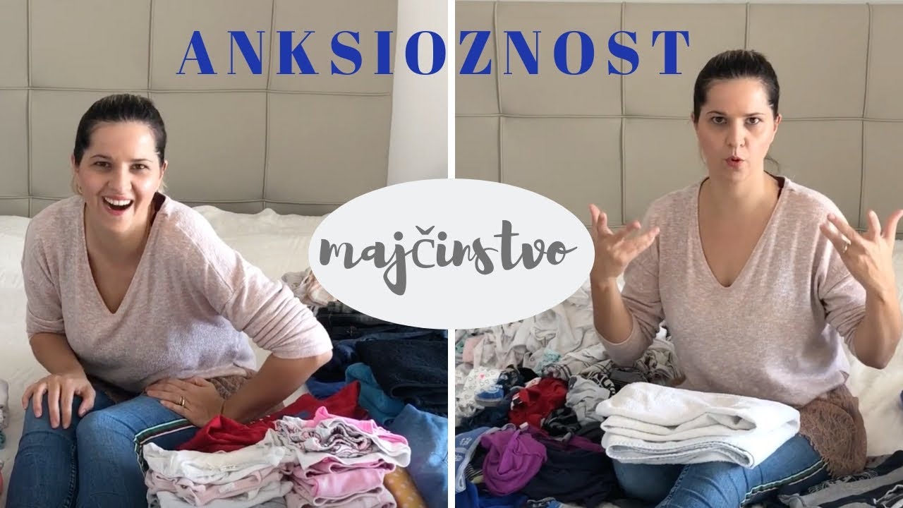 ANKSIOZNOST U MAJČINSTVU | pričajmo dok slažem robu | mama troje djece |