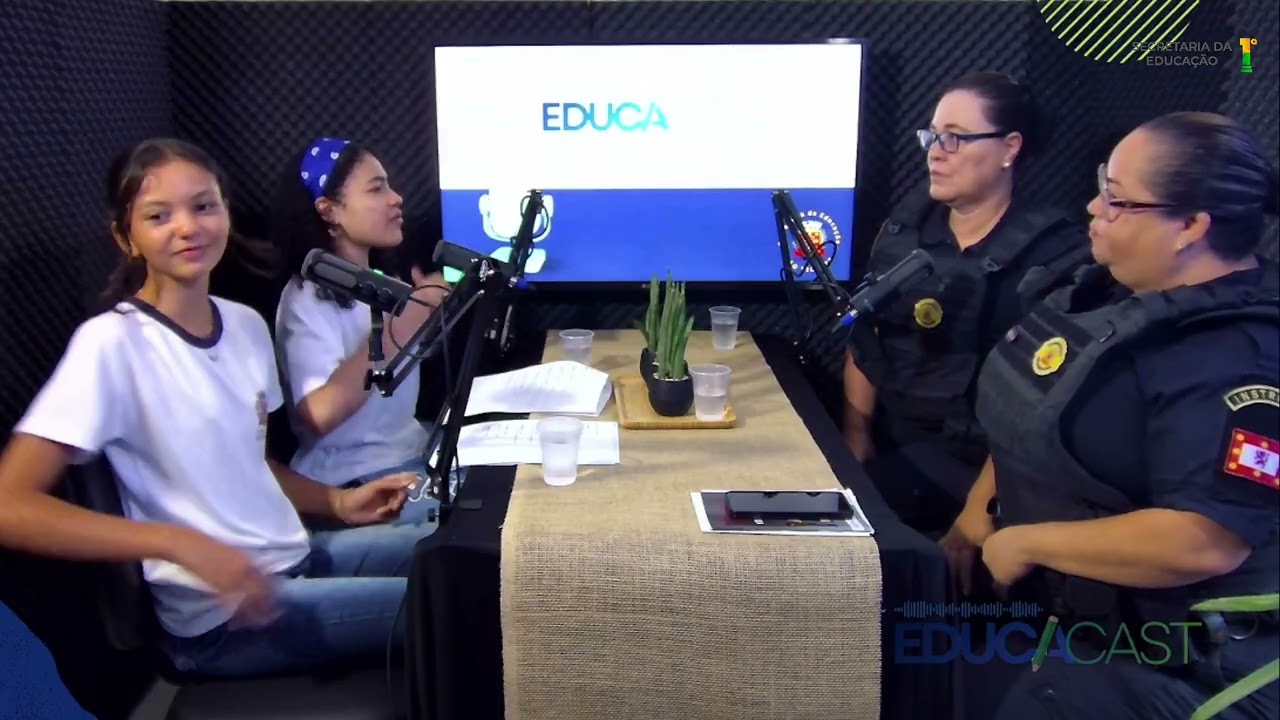 EducaCastSV – Elas em Todos os Espaços, 3º episódio com Marcela Barbosa e Maria do Carmo Peres.