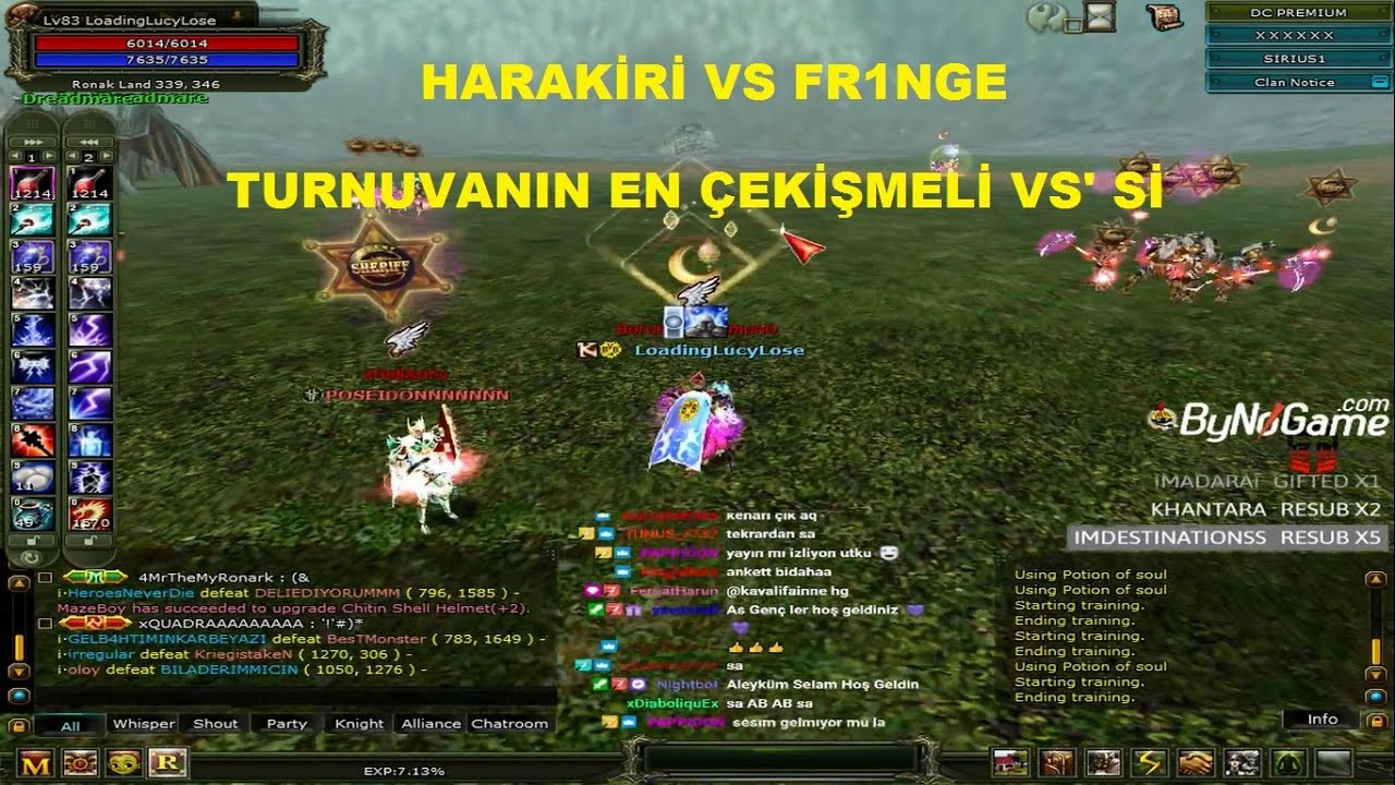 HARAKİRİ VS FR1NGE - Vs Turnuvasında En Çekişmeli Karşılaşma - Knight Online
