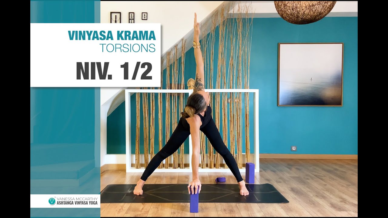 Focus TORSIONS NIV.1/2 - 50min . VINYASA YOGA