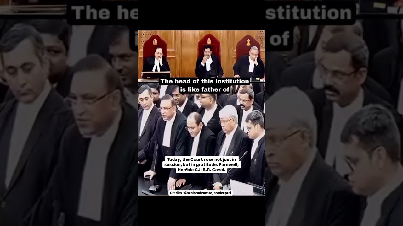 End of an Era: India’s 52nd Chief Justice Takes His Final Bow  
