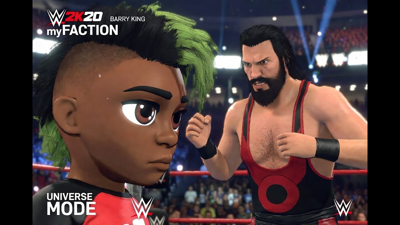 Barry king vs Ivar brawl WWE 2K20 my career universe mode part 24 🎮🕹️🎮🕹️👍👍👍👍🤣😆😮🤯
