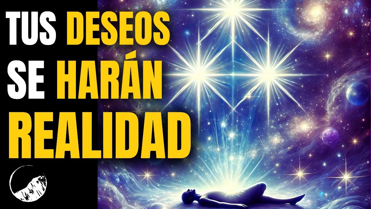 ✨DUERME y DEJA que el UNIVERSO te CONCEDA 3 DESEOS MILAGROSOS Esta Misma Noche