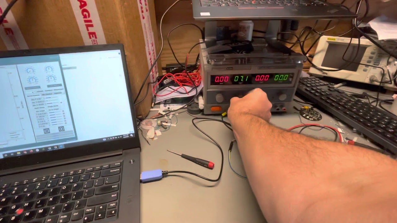 Calibrating encoder and setting CAN_ID on a T-motor AK series actuator using CubeMars SW.