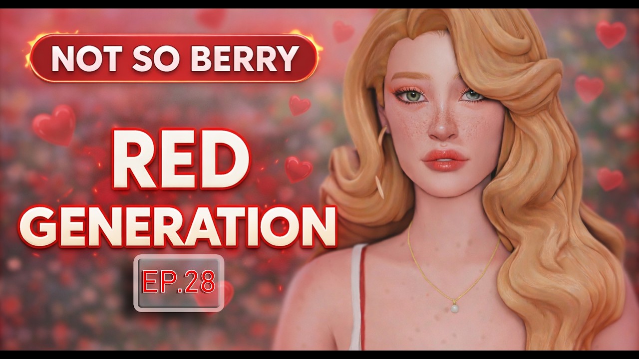 Not So Berry.Red / The Sims 4 / Ep 28 / Поколение Два: Красный / Симс 4