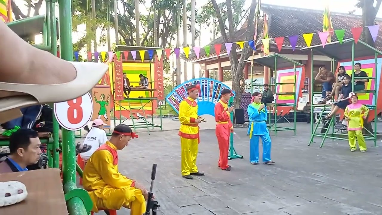 Hát bài chòi dân gian tại bảo tàng Quang Trung mừng lễ 236 năm chiến thắng Ngọc Hồi Đống Đa 2025