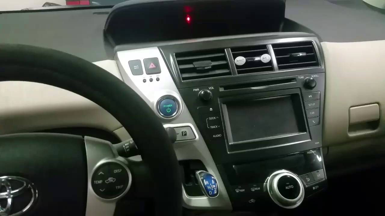 RESET MAINTENANCE LIGHT OIL CHANGE LIGHT ON A 2011-2016 TOYOTA PRIUS V OR 5