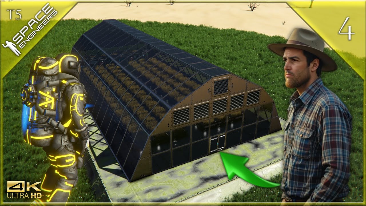 👨‍🚀🌾DE ASTRONAUTA A GRANJERO👨‍🚀🌾 ||Space Engineers T5#4|| Gameplay Español [DIRECTO 4K]