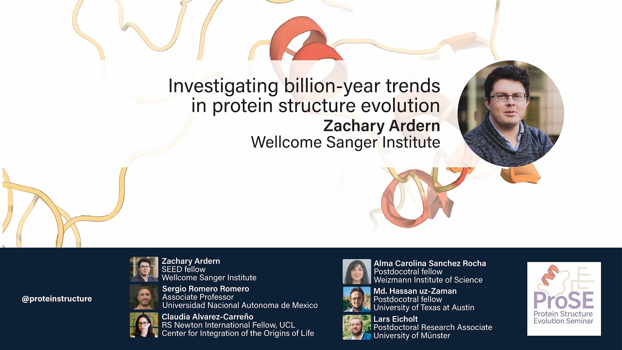 Protein Structure Evolution Seminar - Zachary Ardern