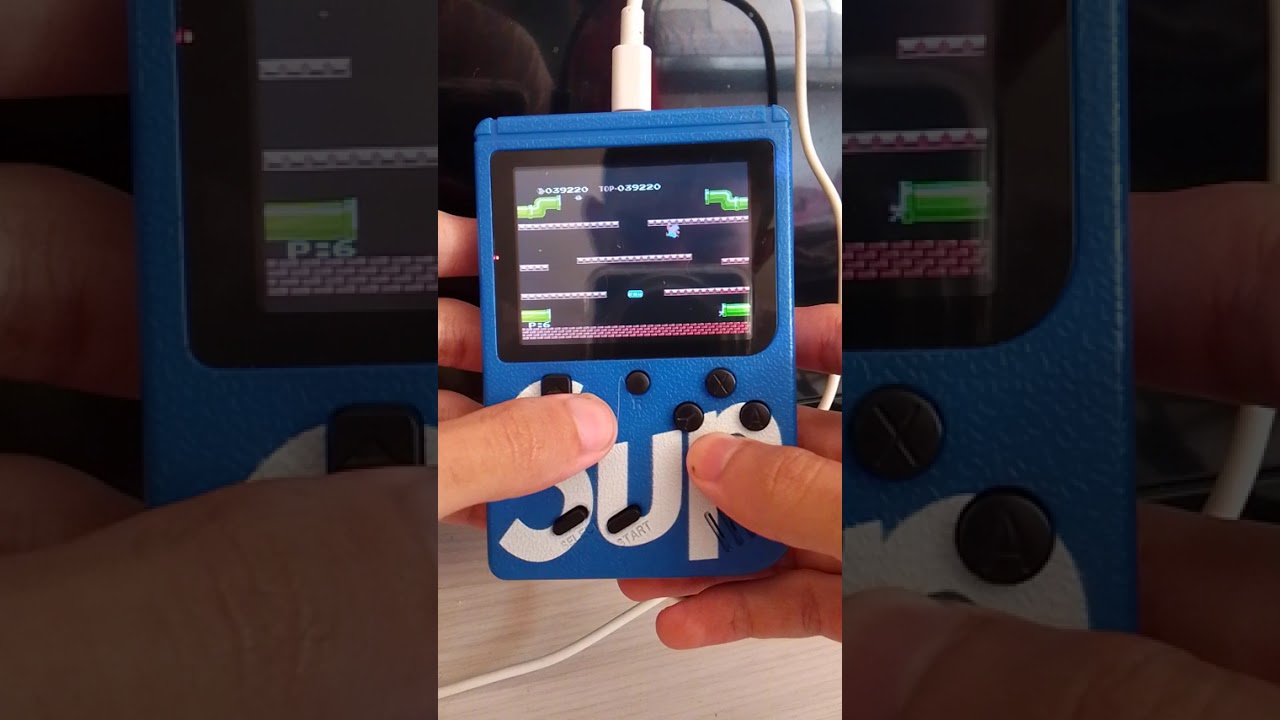 Jugando Mario bros en la (SUP