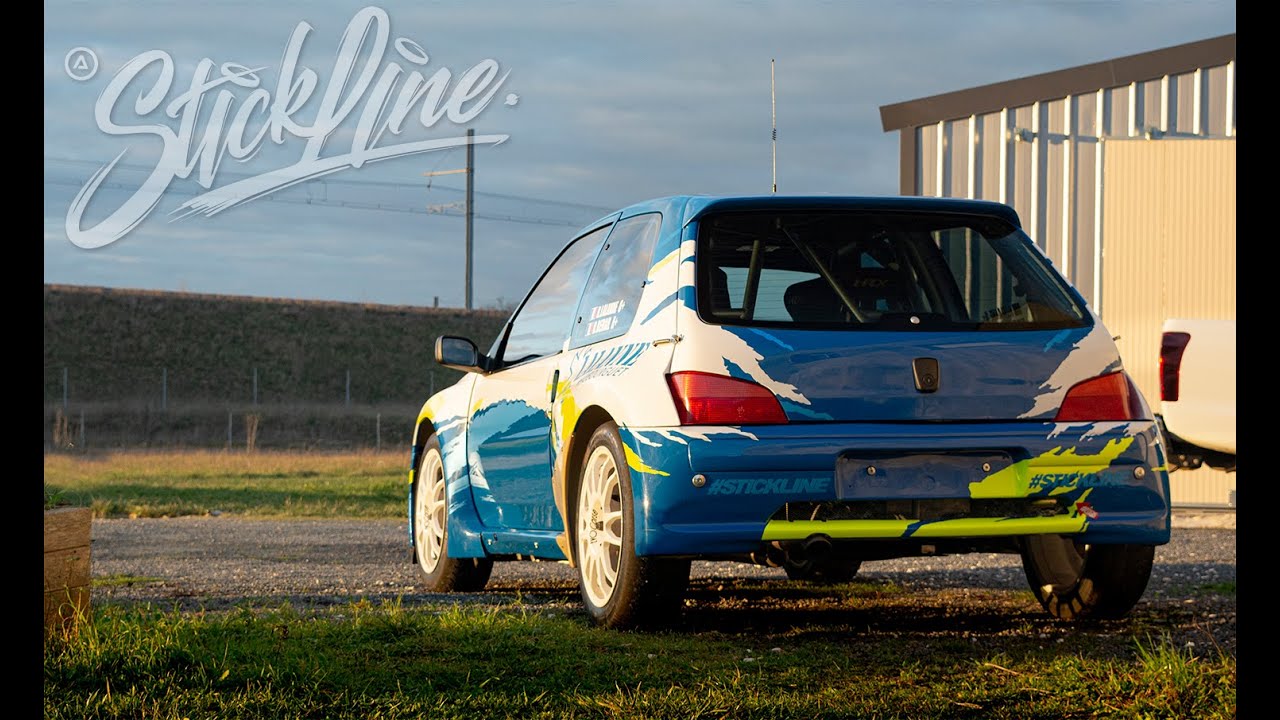 106 Maxi Kit car LALANNE Renaud  Stick Line Adhésif