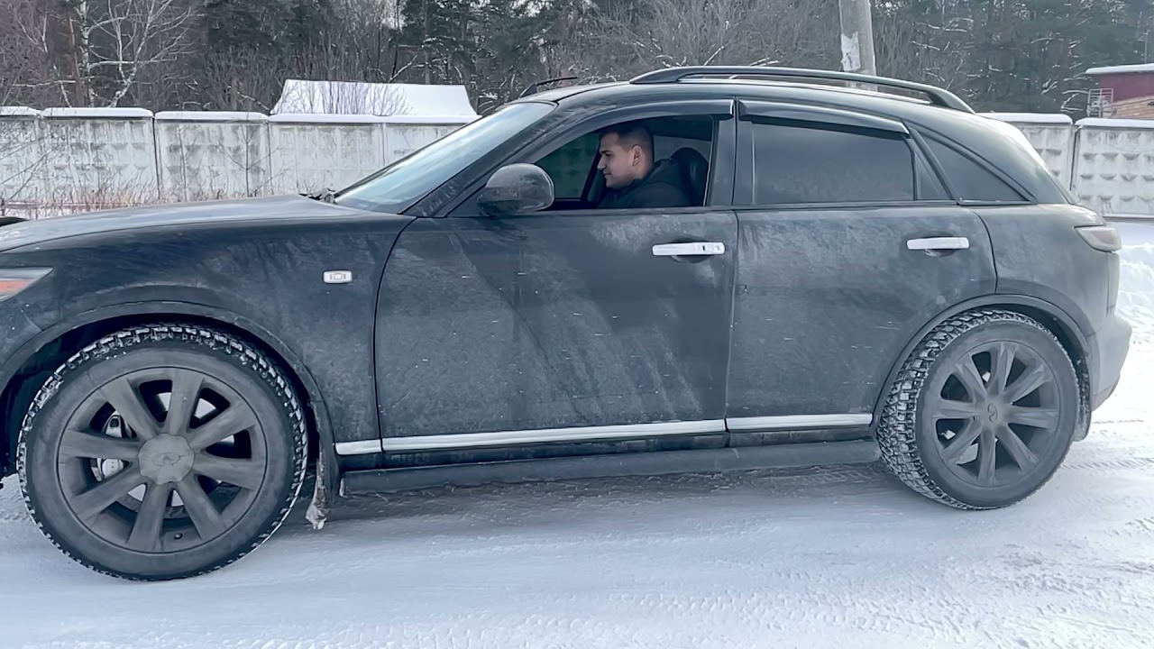Работа полного привода Infiniti fx35