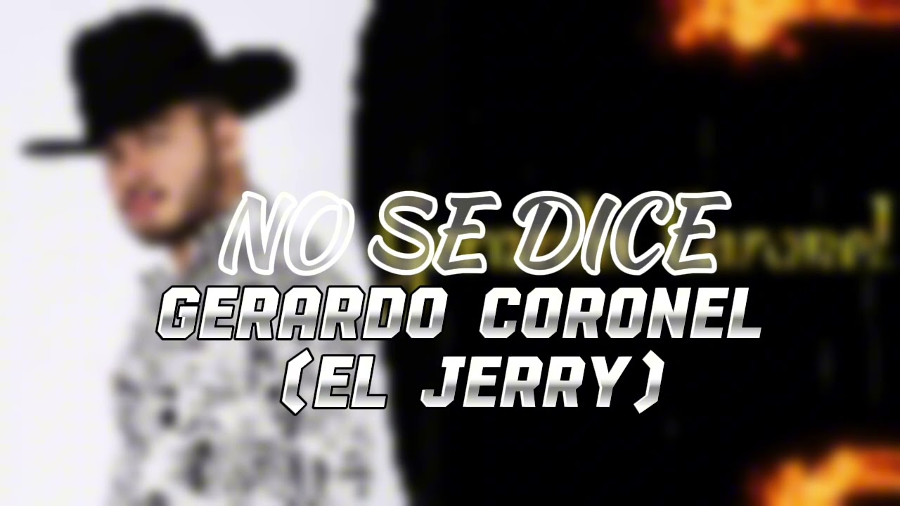 NO SE DICE-GERARDO CORONEL(EPICENTER) DOGEPICENTERBYLEO