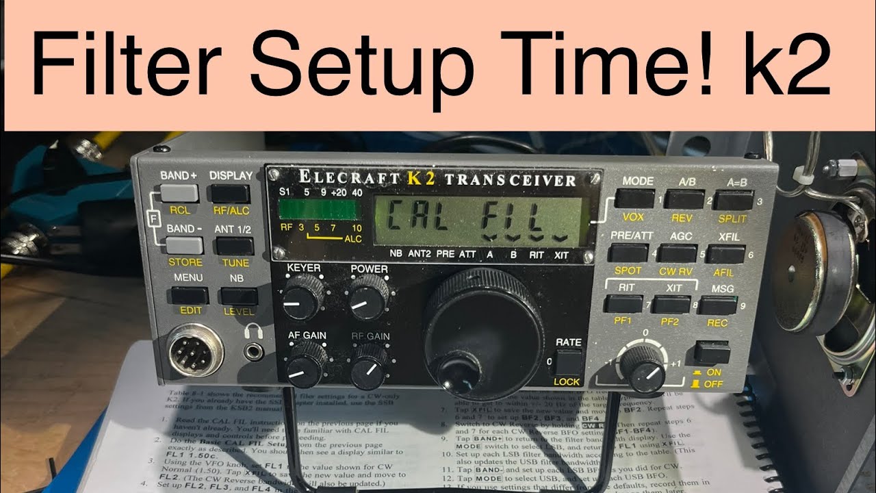 That Sounds Better! K2 Filter Setup Completed