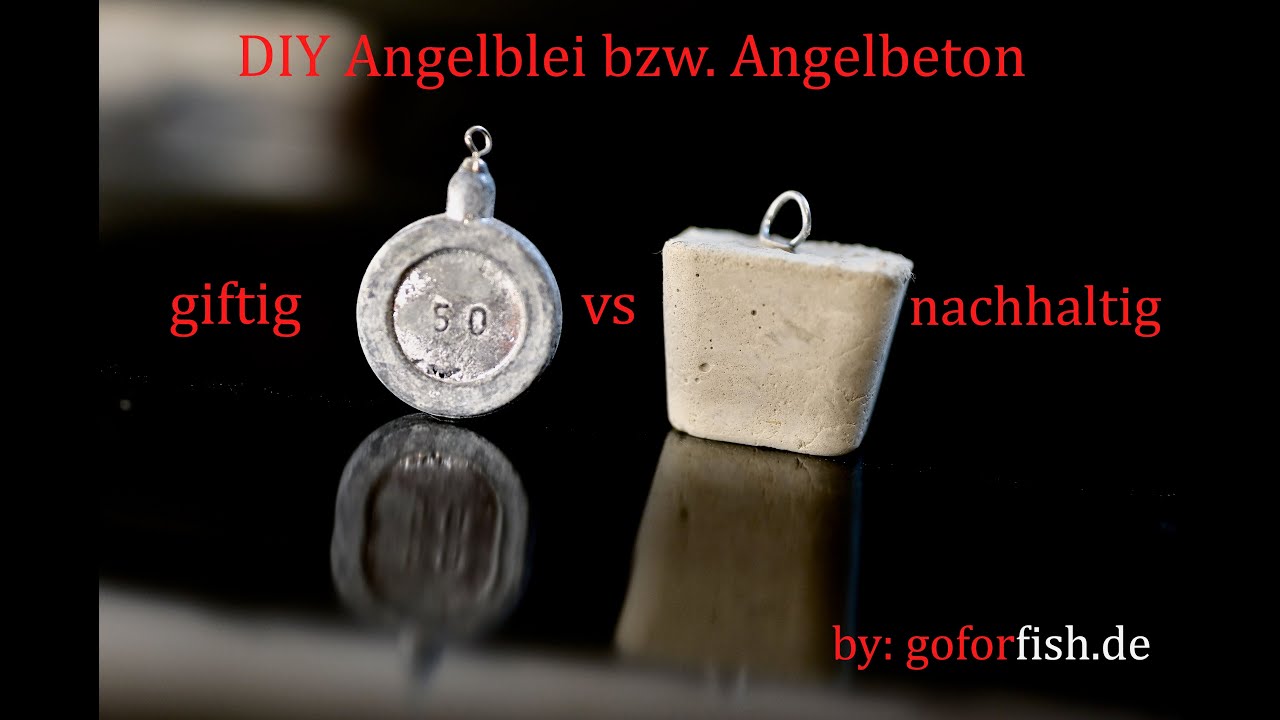 Angelblei DIY aus Beton, kostengünstig und nachhaltig